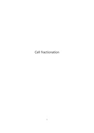 서강대학교 현생실4_세포분획(Cell fracionation)_결과레포트