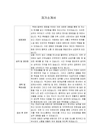 [이력서] 카카오페이 회계팀 자기소개서