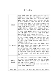 나이스평가정보(NICE평가정보) 신입사원 합격 자기소개서