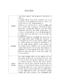 [자기소개서] 한국사회복지협의회 인턴채용 최종합격
