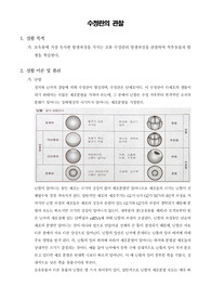 [일반생물학실험]수정란의 관찰