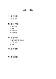 성인 간호(호스피스) A+ 맞은 간호과정 입니다!