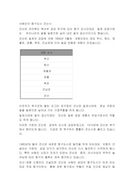 서해안의 항구도시 군산시