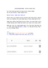 국민건강보험공단 일산병원 자기소개서(합격 인증)