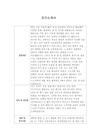 [자기소개서]  한국공항공사 신입사원 채용 합격 이력서