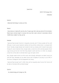 english essay future is faster than you think