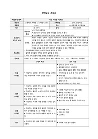 [보건교육학] 보건교육 계획안_개인위생(손씻기, 구강위생)_A+