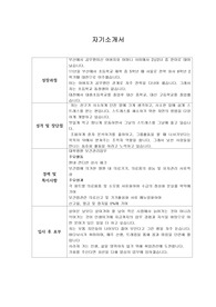 [이력서샘플] SPC그룹 신입사원 공개 채용 합격 자기소개서