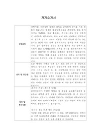 [자기소개서] 사람인에이치알 신입사원 합격 이력서