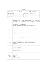 임상종합실습(외과계중환자실)CASE STUDY(DAR적용)