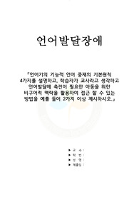 언어기의 기능적 언어 중재의 기본원칙 4가지를 설명하고, 학습자가 교사라고 생각하고 언어발달에 촉진이 필요한 아동을 위한 비구어적 맥락을 활용하여 접근 할 수 있는 방법을 예를 들어 2가지 이상 제시하시오