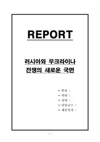 러시아와 우크라이나 전쟁의 새로운 국면