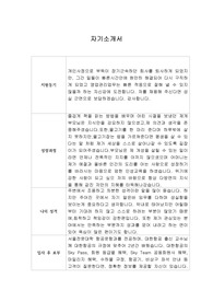 [자기소개서] 대한항공 신입사원 합격 이력서