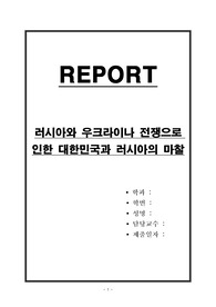 러시아와 우크라이나 전쟁으로 인한 대한민국과 러시아의 마찰
