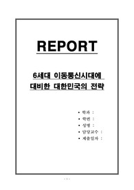 6세대 이동통신시대에 대비한 대한민국의 전략