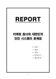 이태원 참사와 대한민국 안전 시스템의 문제점