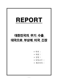 대한민국의 무기 수출 대국으로 부상에 미국 긴장