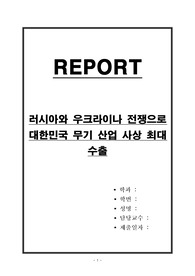 러시아와 우크라이나 전쟁으로 대한민국 무기 산업 사상 최대 수출
