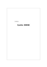 방광염 케이스(고체온, 급성통증)
