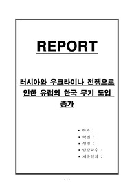 러시아와 우크라이나 전쟁으로 인한 유럽의 한국 무기 도입 증가