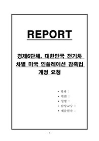 미국 인플레이션 감축법 개정을 위한 대한민국의 노력
