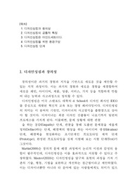 디자인 싱킹 내용 정리(한글파일)