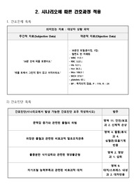 식도정맥류 시나리오에 따른 간호과정 + 간호진단3 + 간호과정 2개 + 팀활동일지