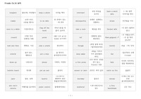 영어원서 Frindle 10과 단어 정리, 빈칸 테스트지 포함