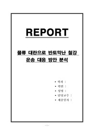 물류 대란으로 반토막난 철강 운송 대응책 분석