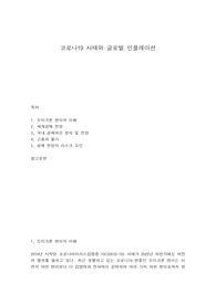 코로나19 사태와 글로벌 인플레이션