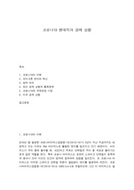 코로나19 팬데믹과 경제 상황