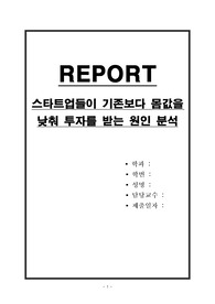 스타트업들이 기존보다 몸값을 낮춰 투자를 받는 원인 분석