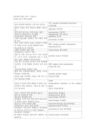 의학용어 생식기계와 산과학 정리