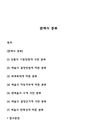 관세의 종류