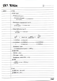 Synthesis of Acetophenone Oxime 결과보고서