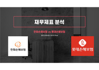 한화손해보험 vs 롯데손해보험 비교 pdf
