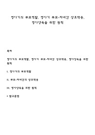 영아기의 부모역할, 영아기 부모-자녀간 상호작용, 영아양육을 위한 원칙