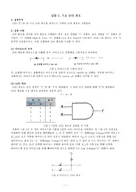 A+받은 기초논리회로 예비보고서 PSPICE