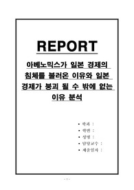 아베노믹스가 일본 경제의 침체를 불러온 이유와 일본 경제가 붕괴 될 수 밖에 없는 이유 분석