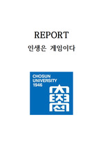 조선대학교 인생은 게임이다 2022-2학기 과제(A+)