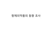2022년도 항체의약품의 동향 조사