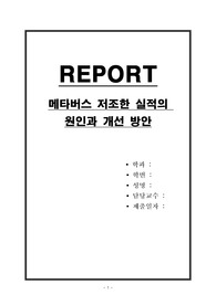 메타버스 저조한 실적의 원인과 개선 방안