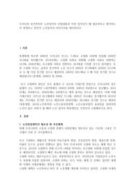 우리나라 보건복지부 노인일자리 사업내용과 이런 일자리가 왜 필요하다고 생각하는지 설명하고 본인의 노인일자리 아이디어를 제시하시오