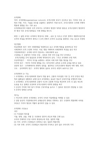 경희대 인간관계론 조직문화 파트 정리