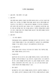 [전자공학응용실험] 차동증폭기 기초 실험-예비레포트