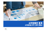 시각장애인 통계 시각화자료