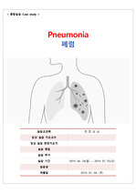 [성인간호학] Pneumonia, 폐렴 Case study(비효율적 기도청결, 고체온)