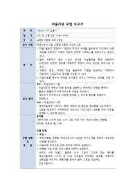정신간호학실습 미술치료 프로그램 보고서