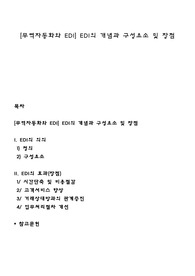 [무역자동화와 EDI] EDI의 개념과 구성요소 및 장점