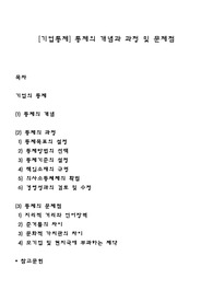 [기업통제] 통제의 개념과 과정 및 문제점